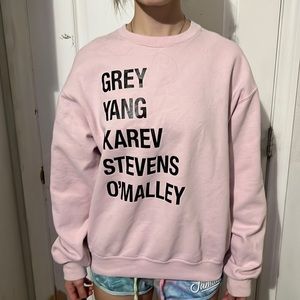 greys anatomy crew neck🩺
